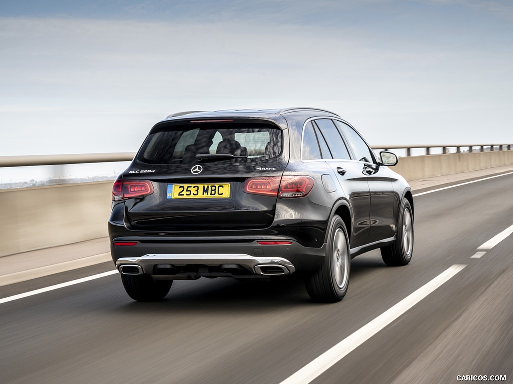 2020 Mercedes-Benz GLC 220d (UK-Spec) - Rear Three-Quarter