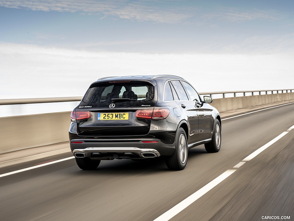 2020 Mercedes-Benz GLC 220d (UK-Spec) - Rear Three-Quarter