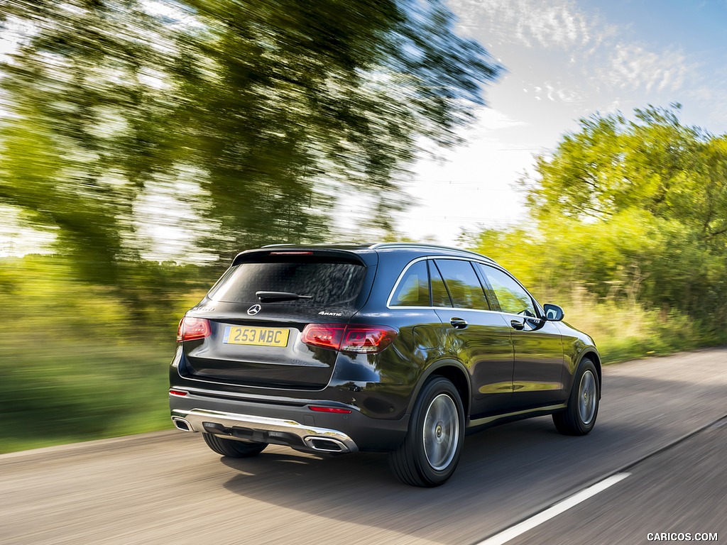 2020 Mercedes-Benz GLC 220d (UK-Spec) - Rear Three-Quarter