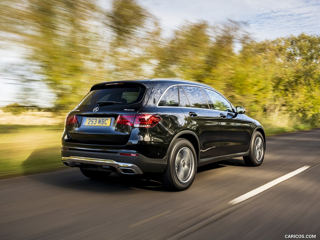 2020 Mercedes-Benz GLC 220d (UK-Spec) - Rear Three-Quarter