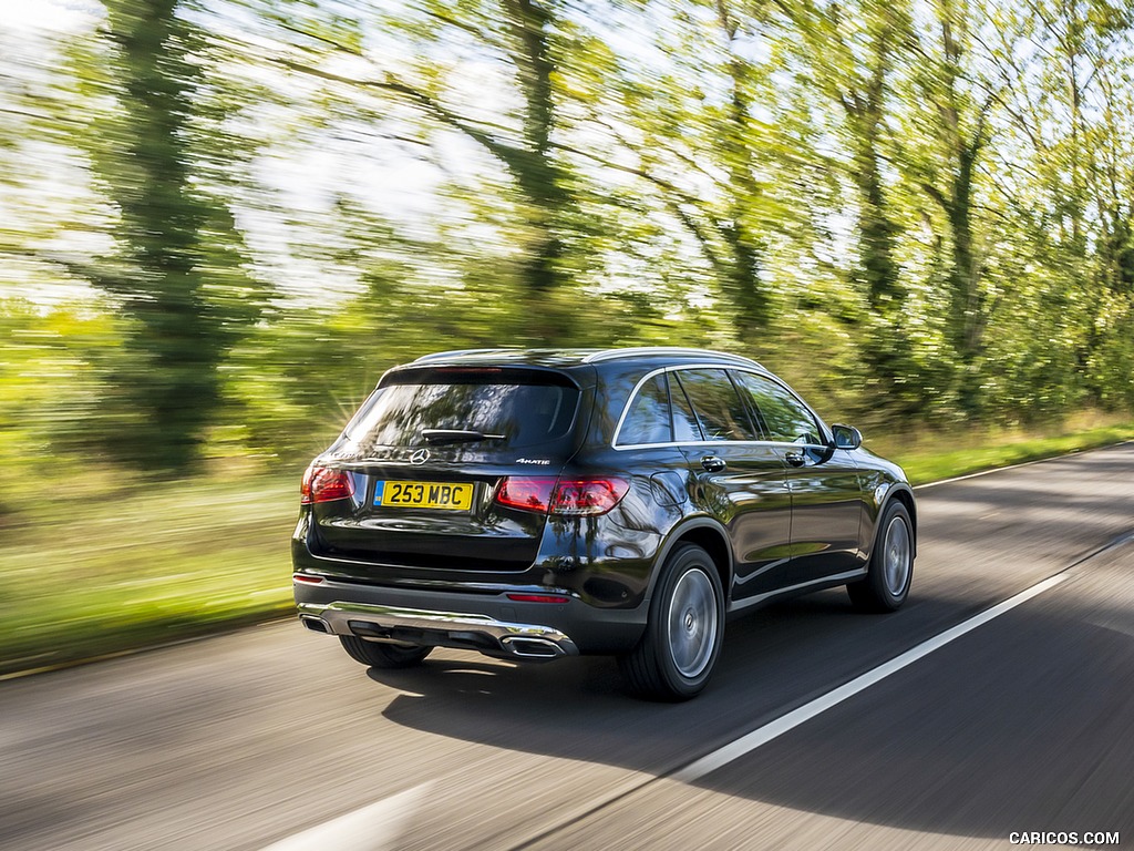 2020 Mercedes-Benz GLC 220d (UK-Spec) - Rear Three-Quarter