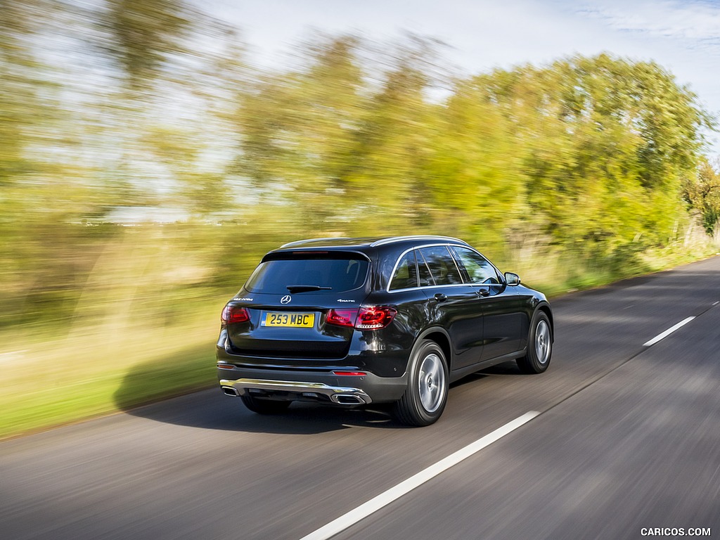 2020 Mercedes-Benz GLC 220d (UK-Spec) - Rear Three-Quarter