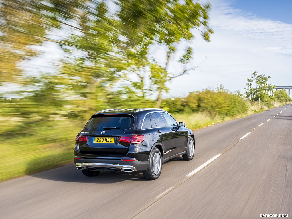 2020 Mercedes-Benz GLC 220d (UK-Spec) - Rear Three-Quarter