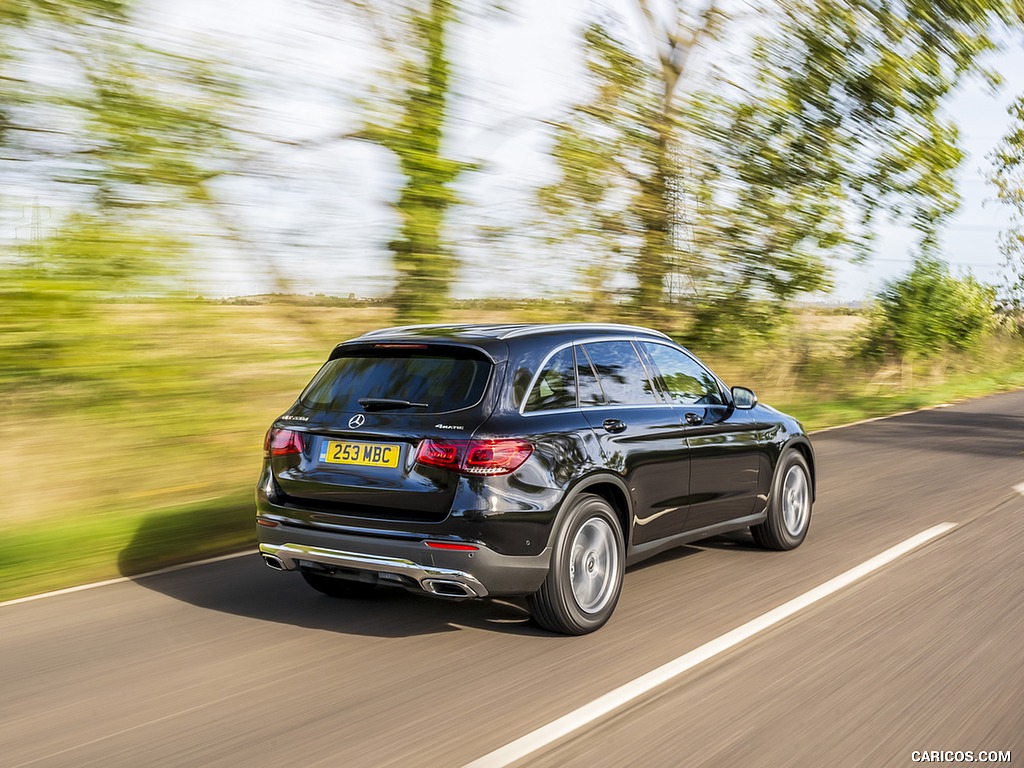 2020 Mercedes-Benz GLC 220d (UK-Spec) - Rear Three-Quarter