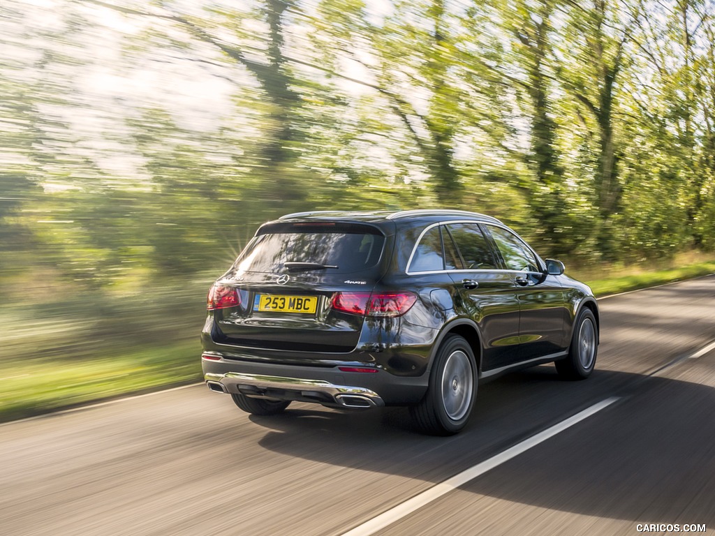 2020 Mercedes-Benz GLC 220d (UK-Spec) - Rear Three-Quarter