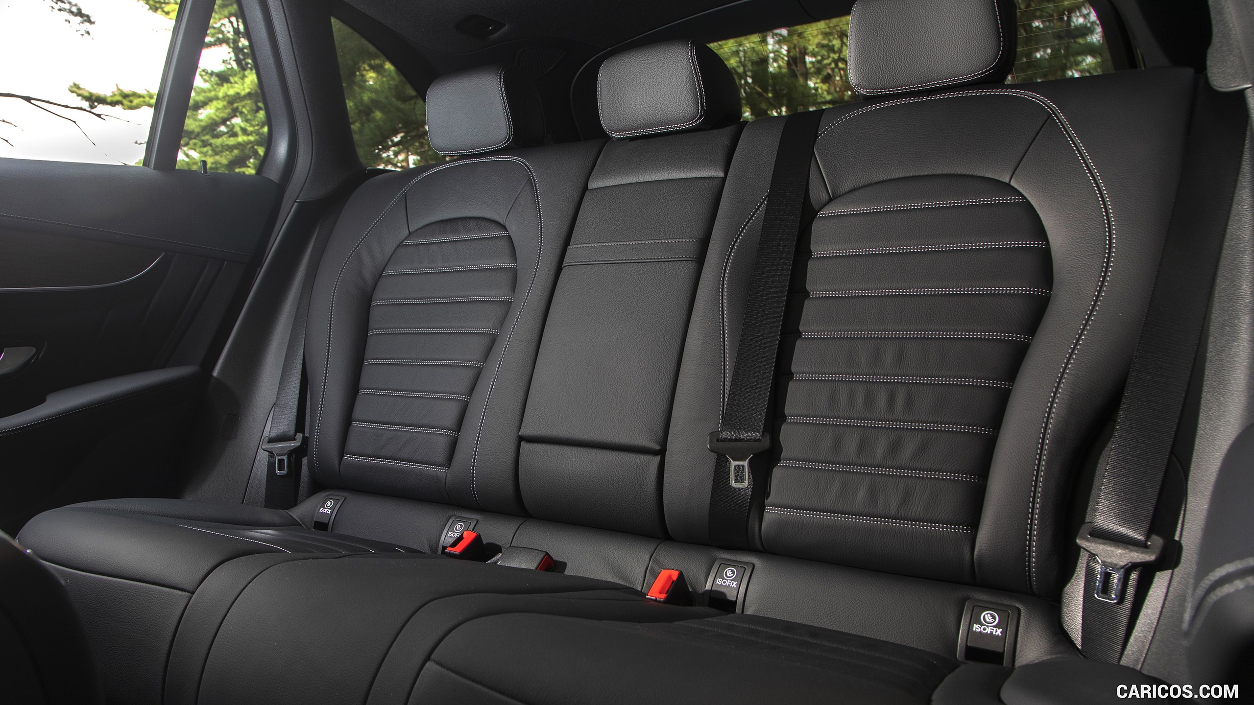 2020 Mercedes-Benz GLC 300 (US-Spec) - Interior, Rear Seats, #99 of 99