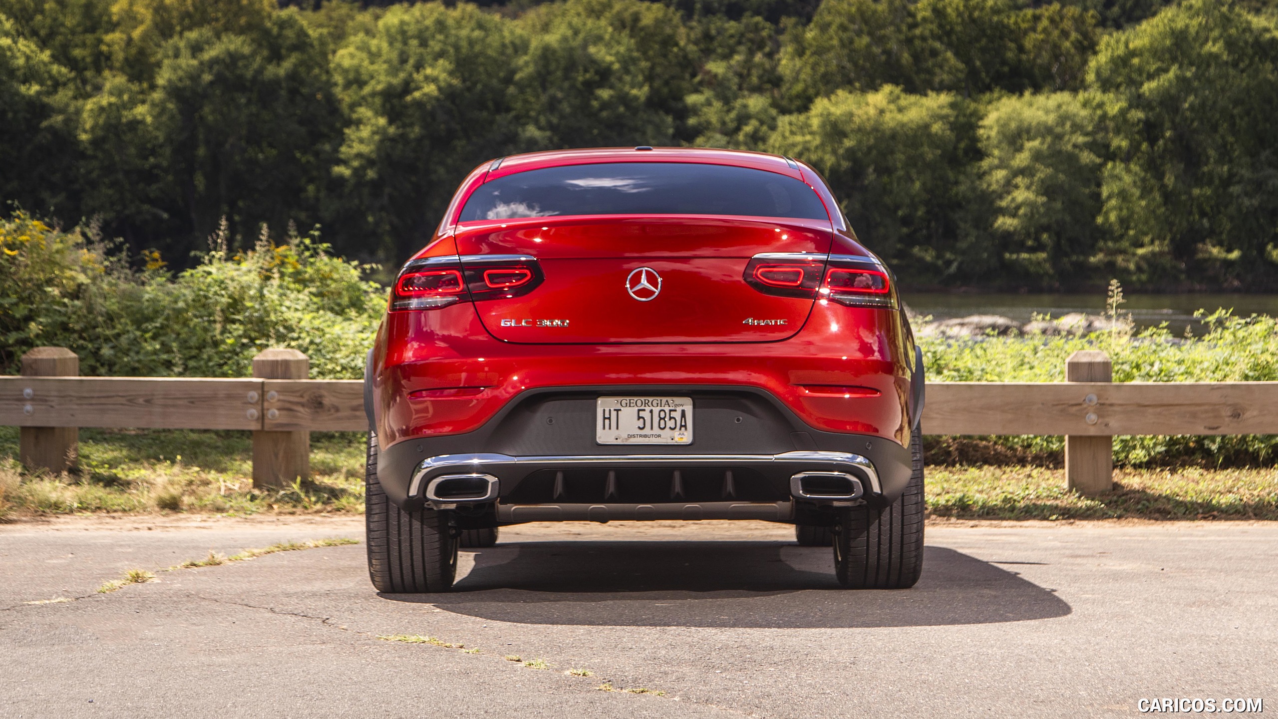 2020 Mercedes-Benz GLC 300 Coupe (US-Spec) - Rear, #60 of 165