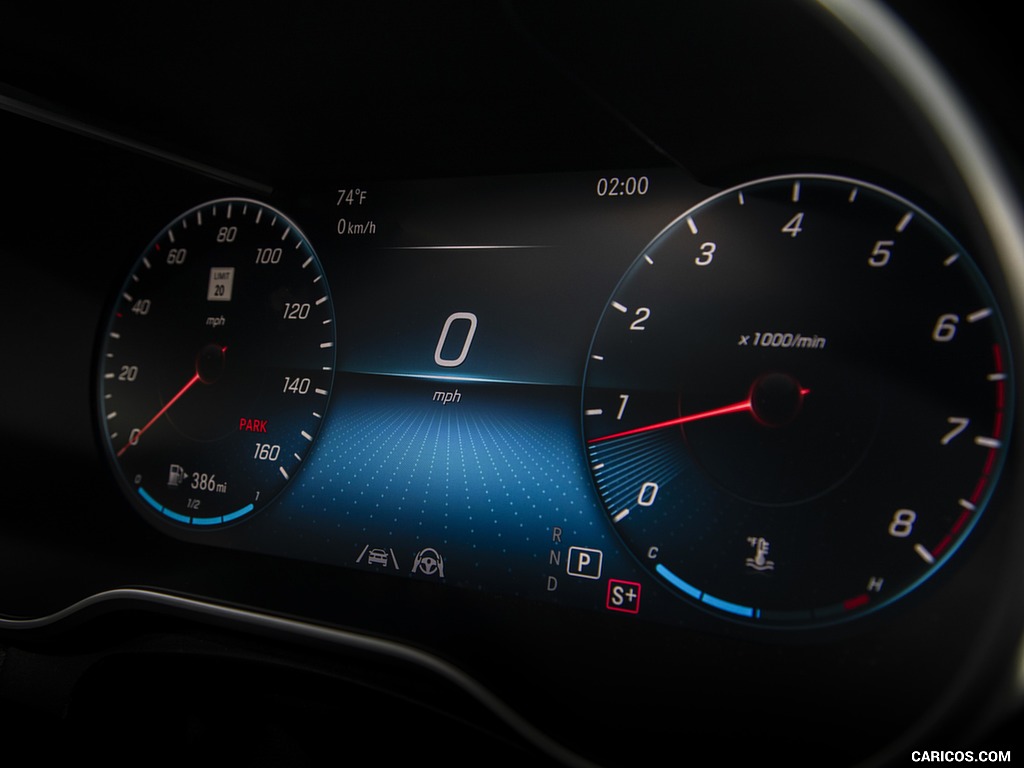 2020 Mercedes-Benz GLC 300 Coupe (US-Spec) - Digital Instrument Cluster