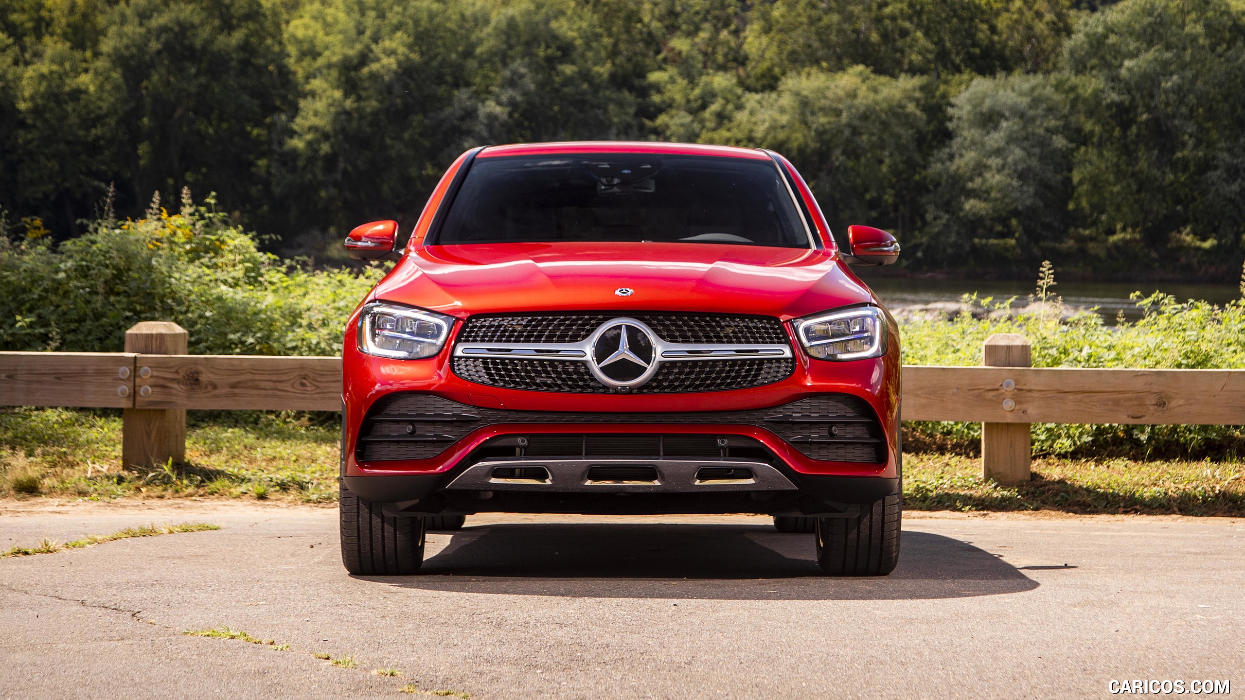 2020 Mercedes-benz Glc 300 Coupe (us-spec) - Front 