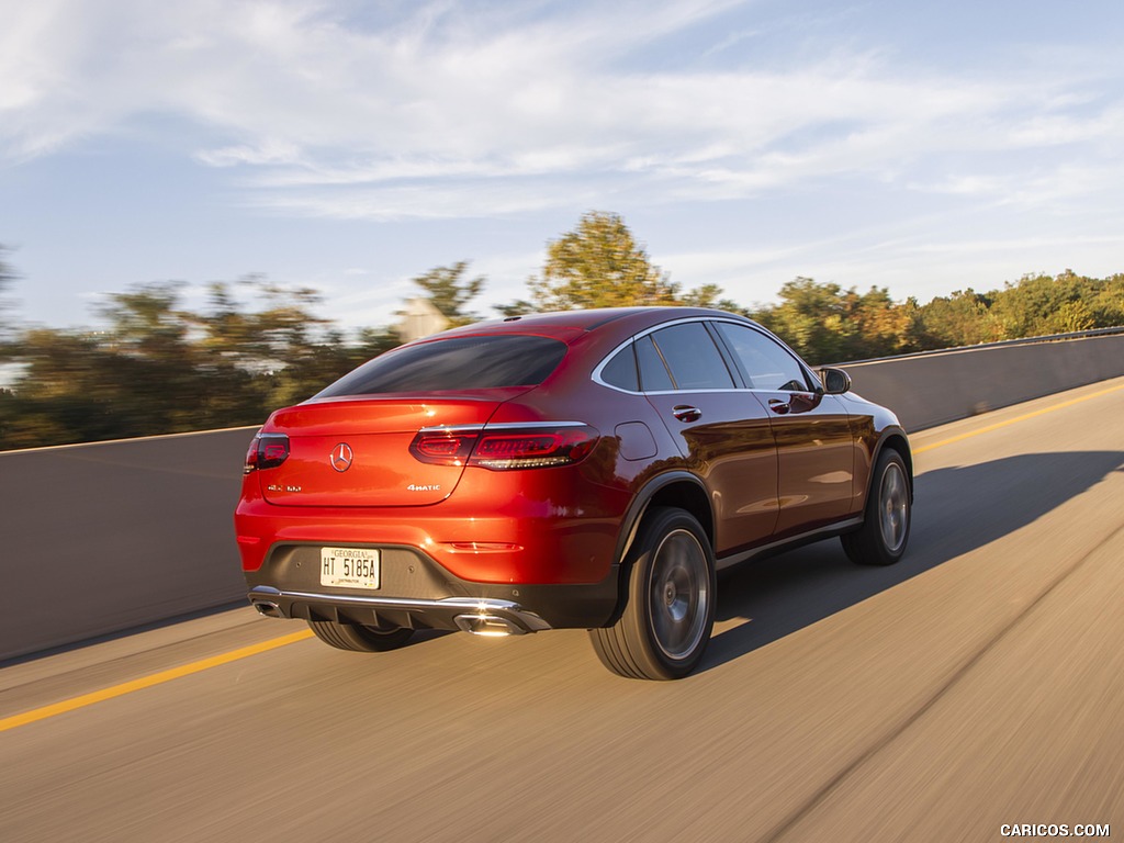 2020 Mercedes-Benz GLC 300 Coupe (US-Spec) - Rear Three-Quarter