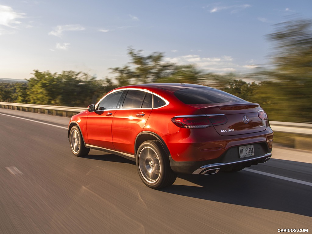 2020 Mercedes-Benz GLC 300 Coupe (US-Spec) - Rear Three-Quarter