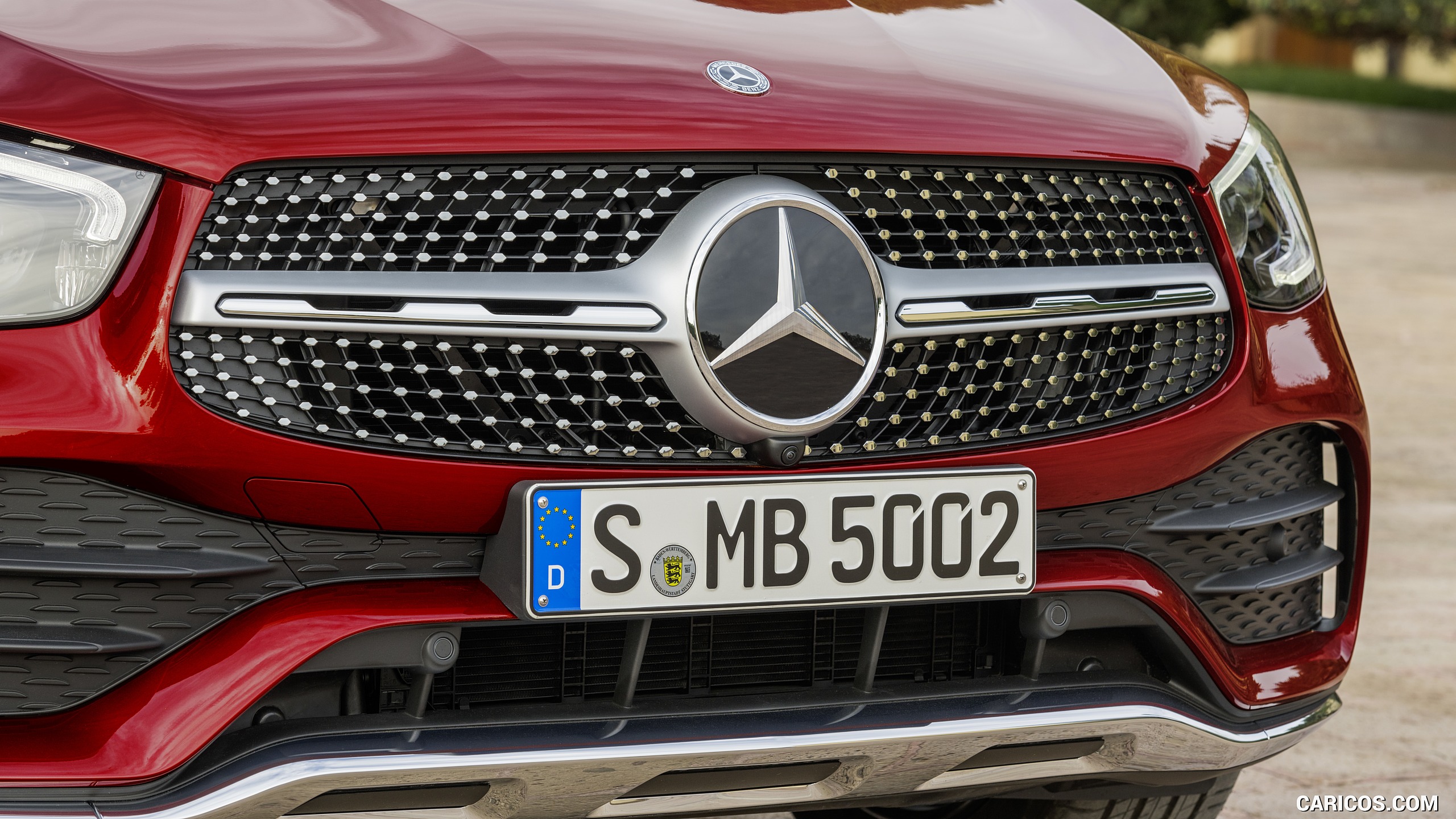 2020 Mercedes-Benz GLC 300 Coupe 4MATIC (Color: Designo Hyacinth Red Metallic) - Grille, #18 of 165