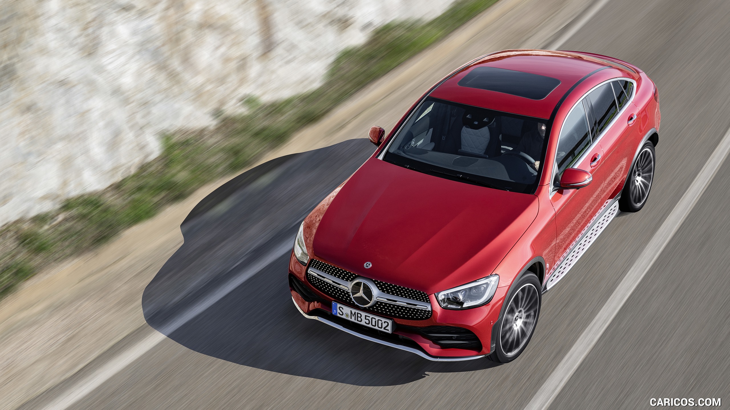 2020 Mercedes-Benz GLC 300 Coupe 4MATIC (Color: Designo Hyacinth Red Metallic) - Top, #9 of 165