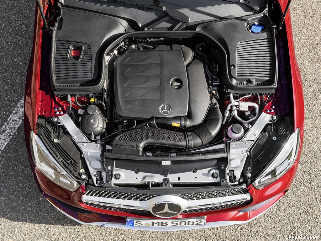 2020 Mercedes-Benz GLC 300 Coupe 4MATIC (Color: Designo Hyacinth Red Metallic) - Engine