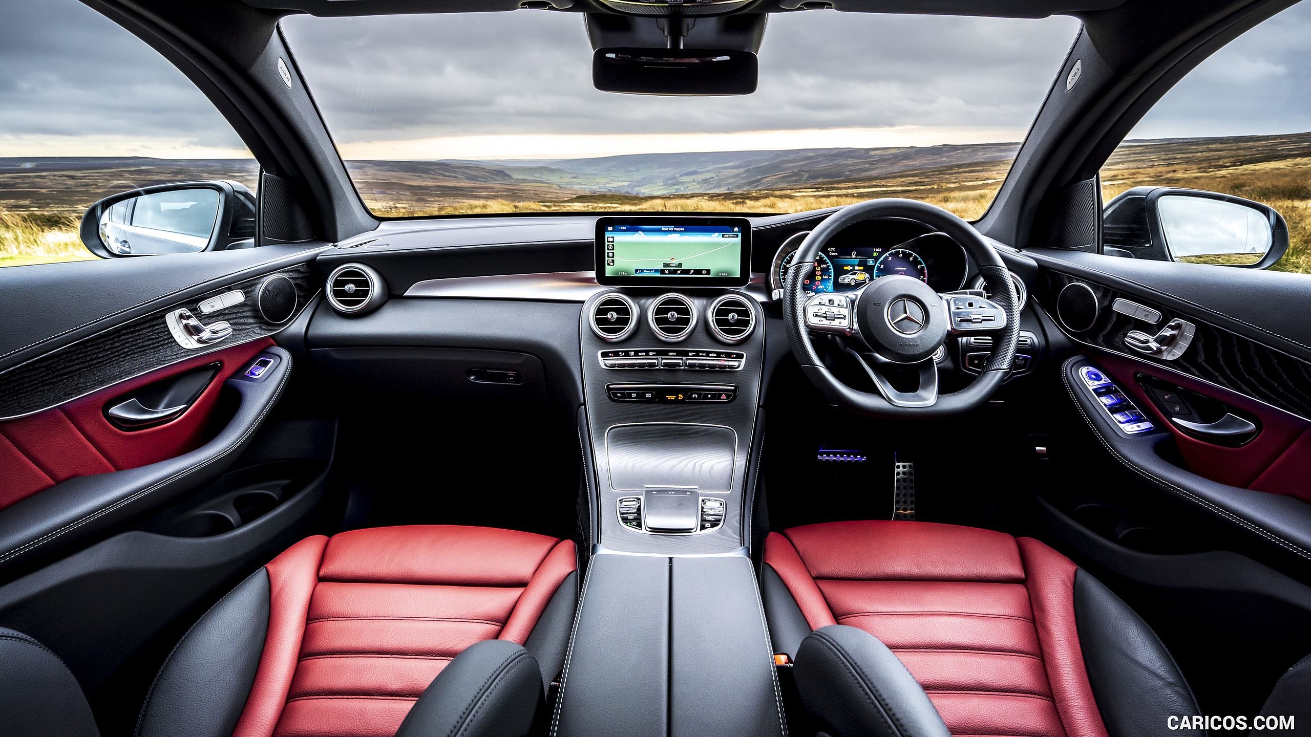 2020 Mercedes-Benz GLC Coupe (UK-Spec) - Interior, Cockpit, #154 of 165