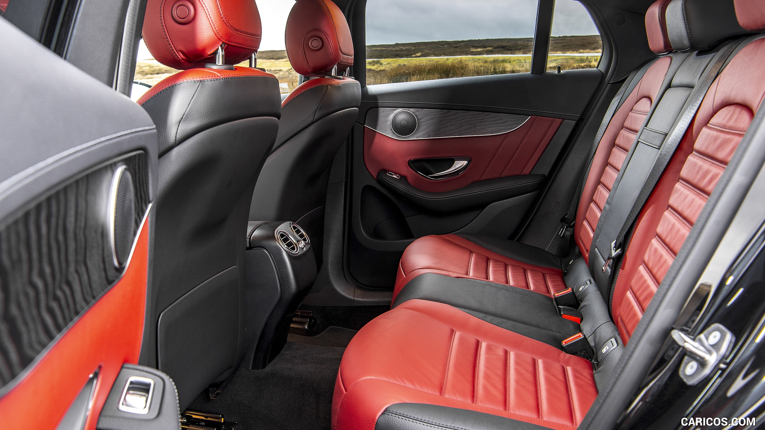 2020 Mercedes-Benz GLC Coupe (UK-Spec) - Interior, Rear Seats, #162 of 165