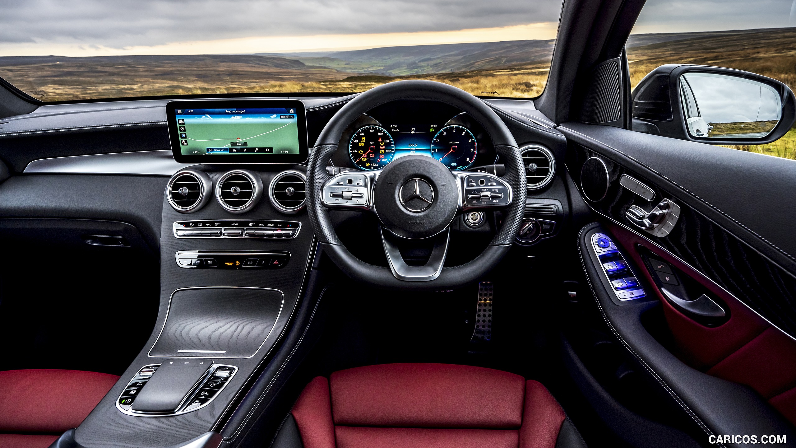 2020 Mercedes-Benz GLC Coupe (UK-Spec) - Interior, #155 of 165