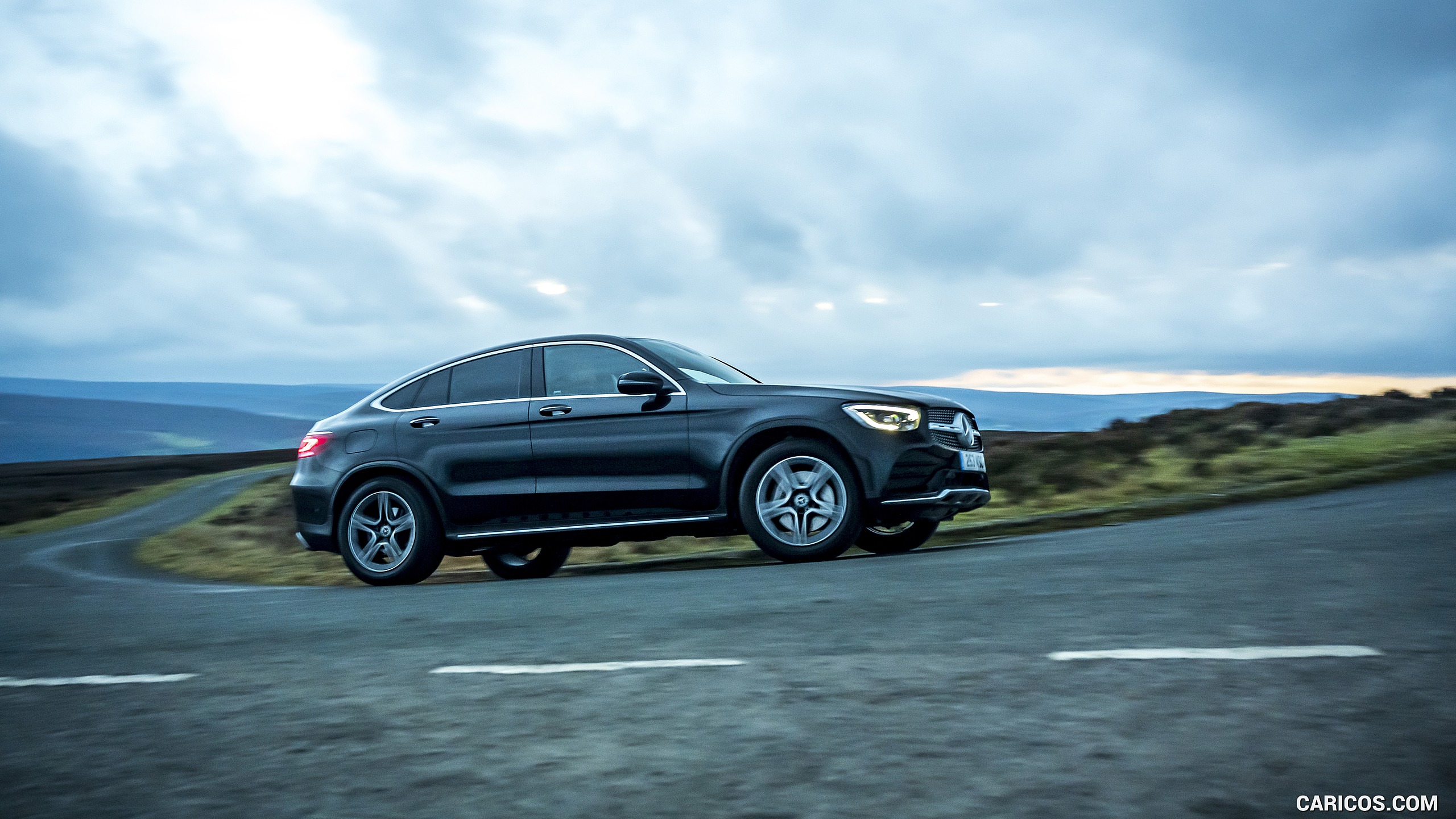 2020 Mercedes-Benz GLC Coupe (UK-Spec) - Side, #118 of 165