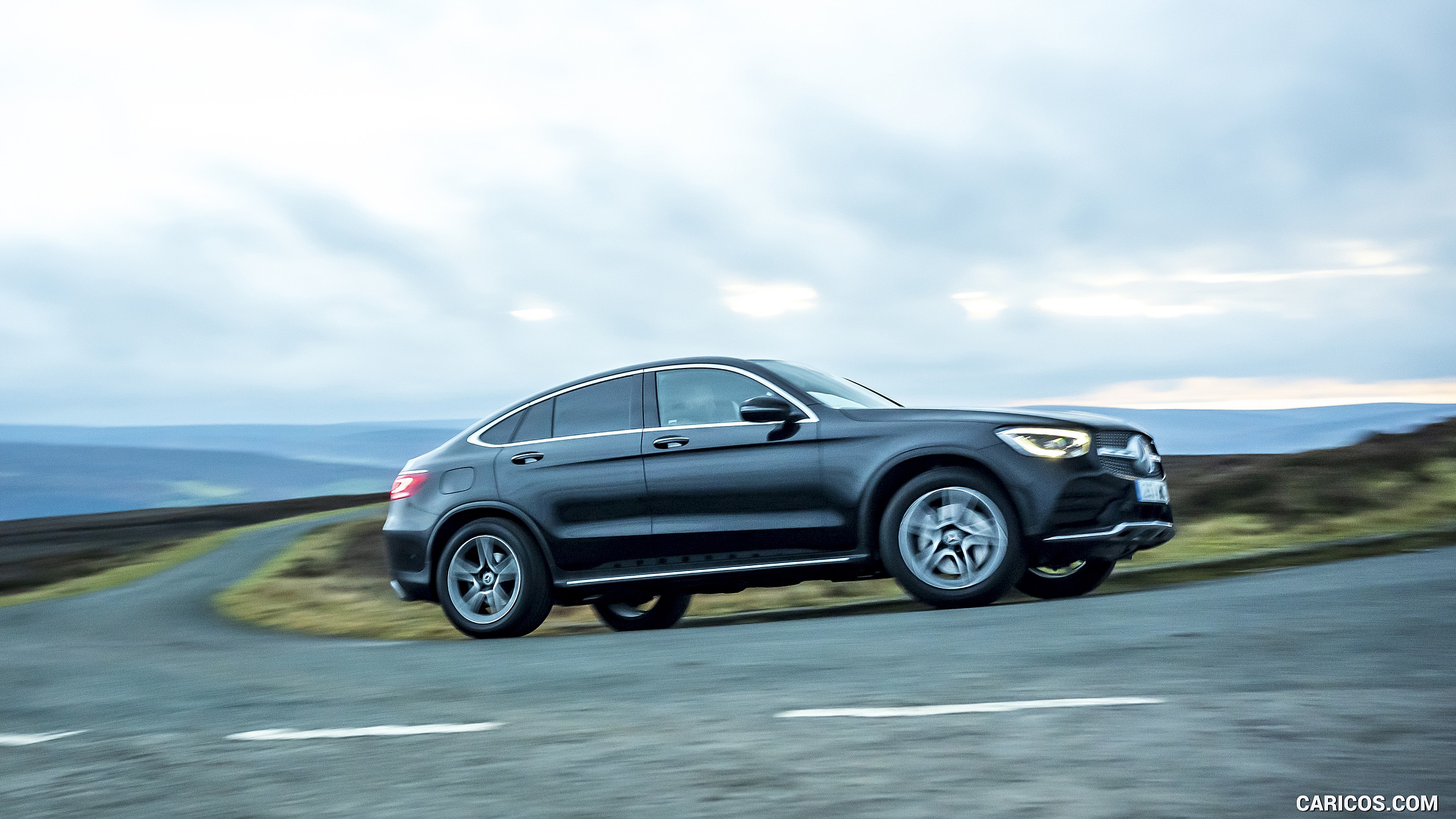 2020 Mercedes-Benz GLC Coupe (UK-Spec) - Side, #122 of 165