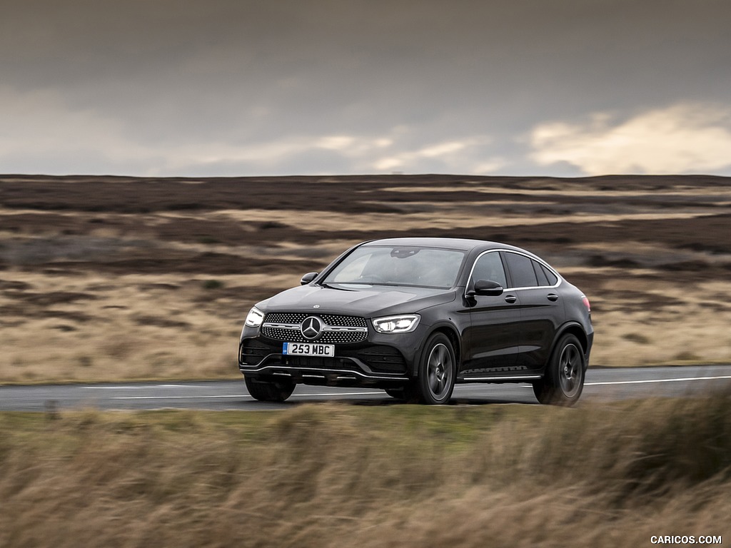 2020 Mercedes-Benz GLC Coupe (UK-Spec) - Front Three-Quarter