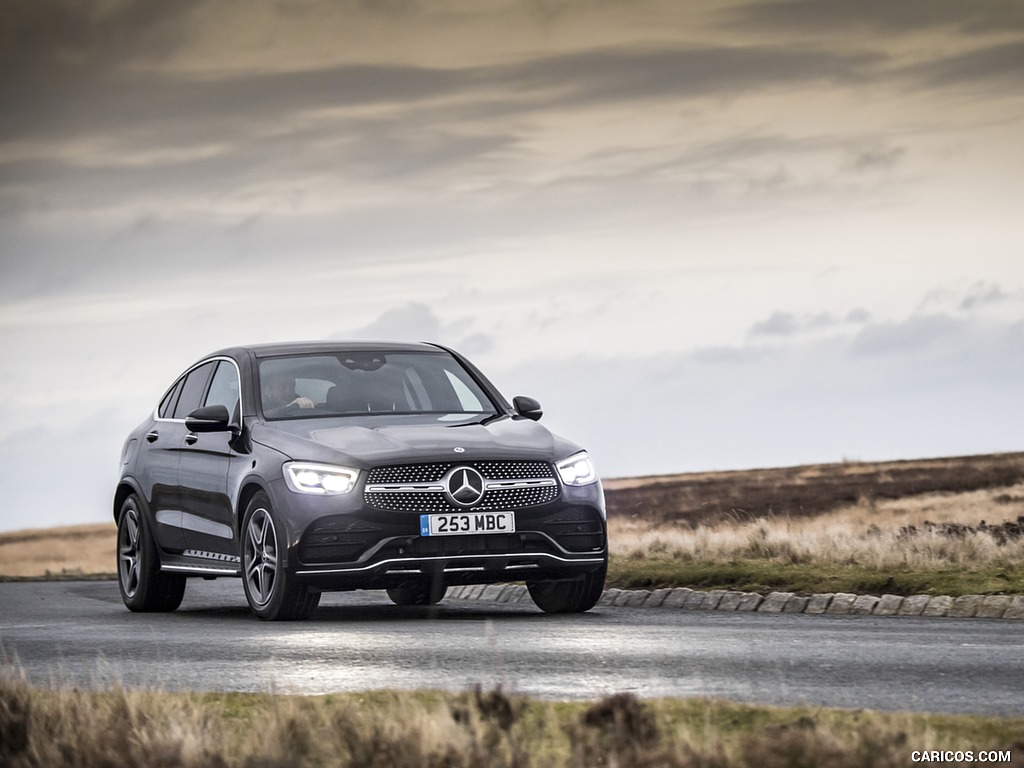 2020 Mercedes-Benz GLC Coupe (UK-Spec) - Front Three-Quarter