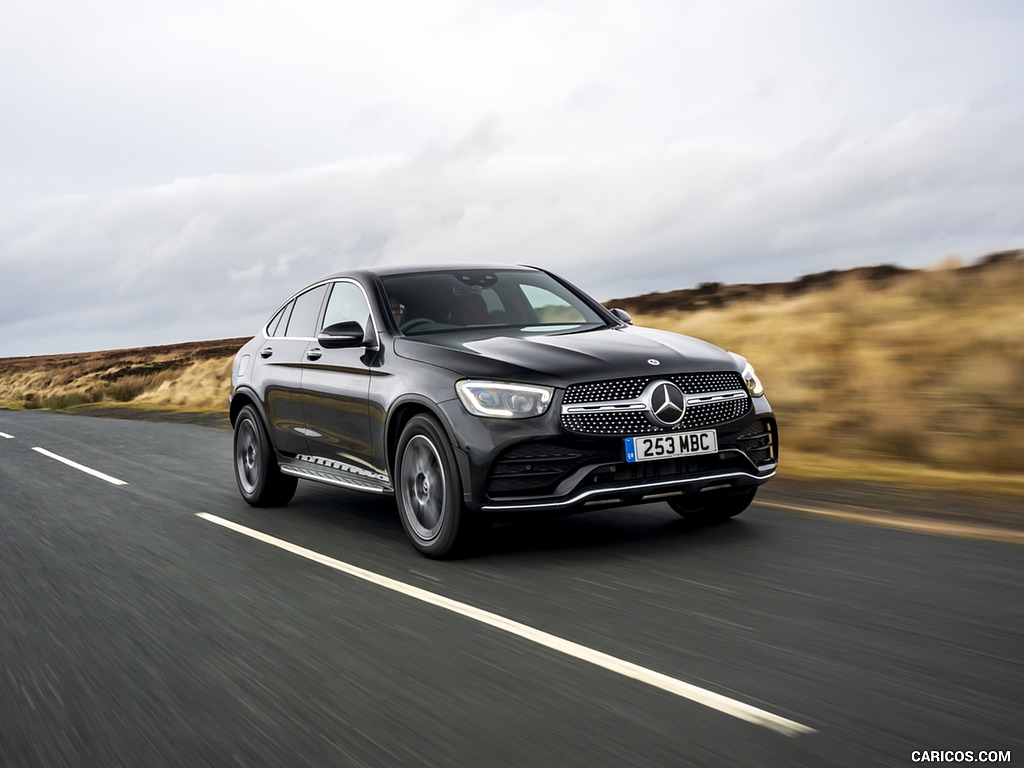 2020 Mercedes-Benz GLC Coupe (UK-Spec) - Front Three-Quarter