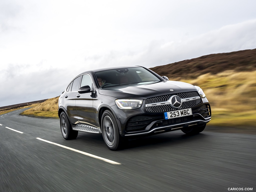 2020 Mercedes-Benz GLC Coupe (UK-Spec) - Front Three-Quarter