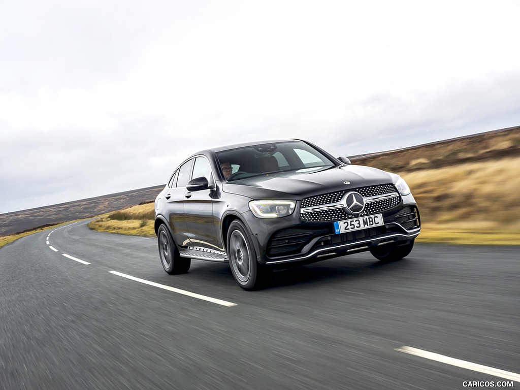 2020 Mercedes-Benz GLC Coupe (UK-Spec) - Front Three-Quarter