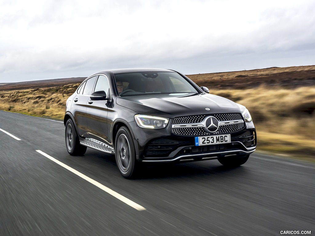 2020 Mercedes-Benz GLC Coupe (UK-Spec) - Front Three-Quarter