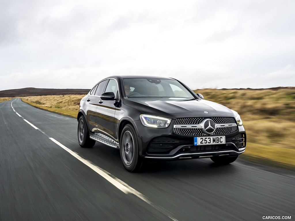 2020 Mercedes-Benz GLC Coupe (UK-Spec) - Front Three-Quarter