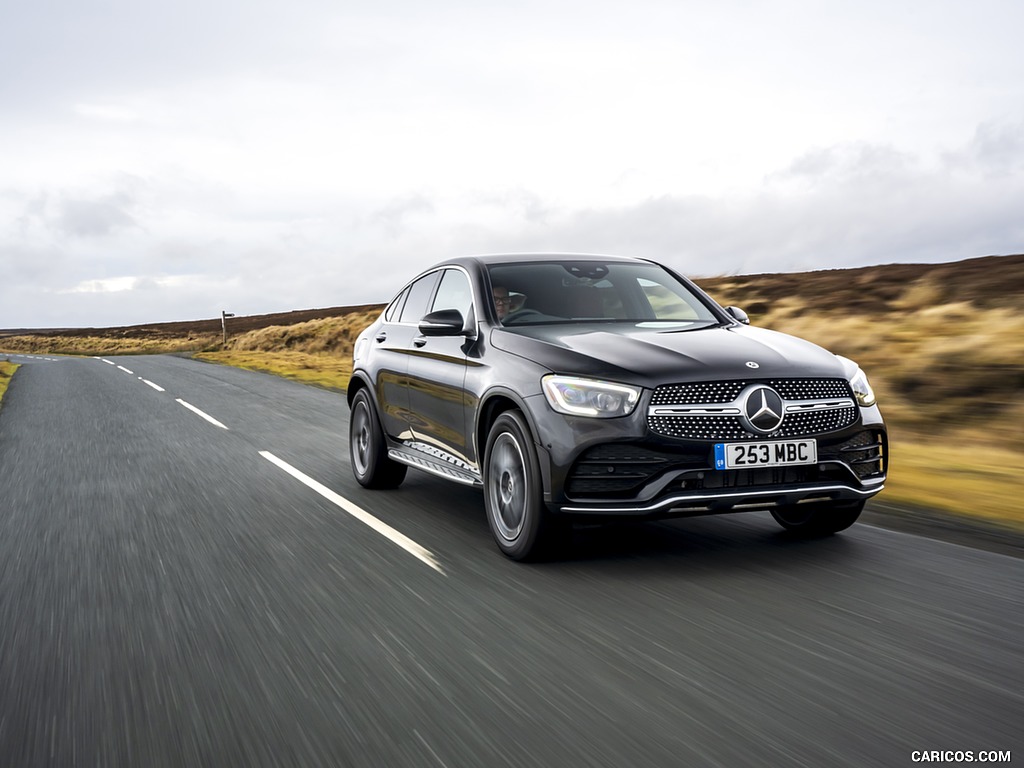 2020 Mercedes-Benz GLC Coupe (UK-Spec) - Front Three-Quarter