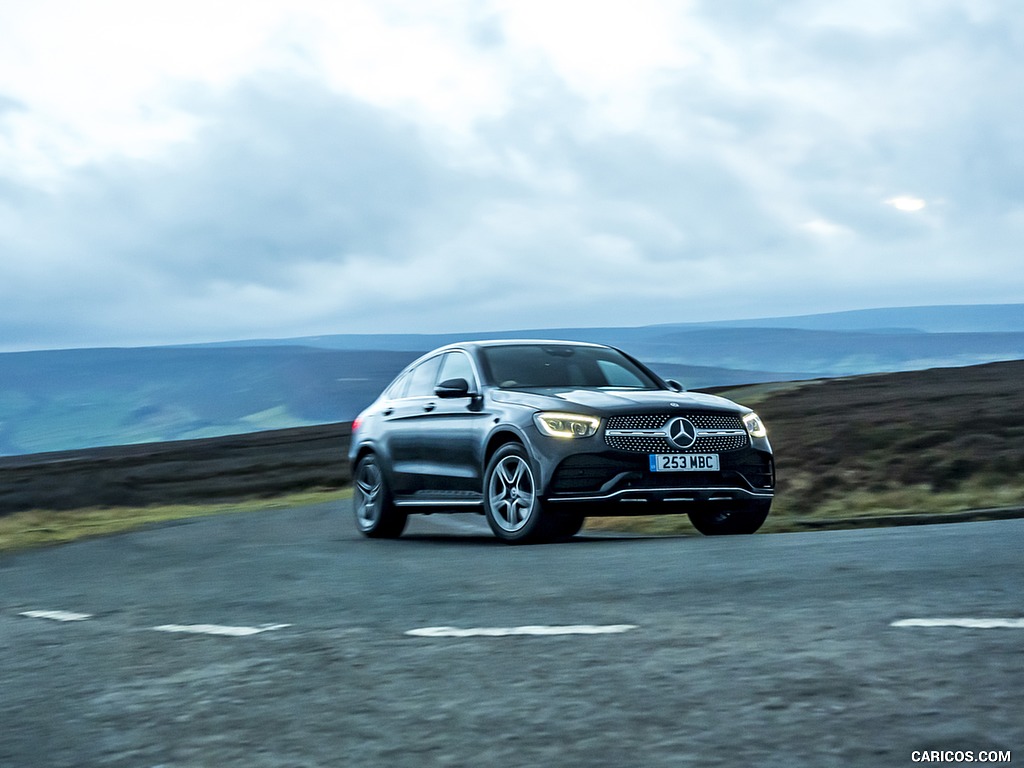 2020 Mercedes-Benz GLC Coupe (UK-Spec) - Front Three-Quarter