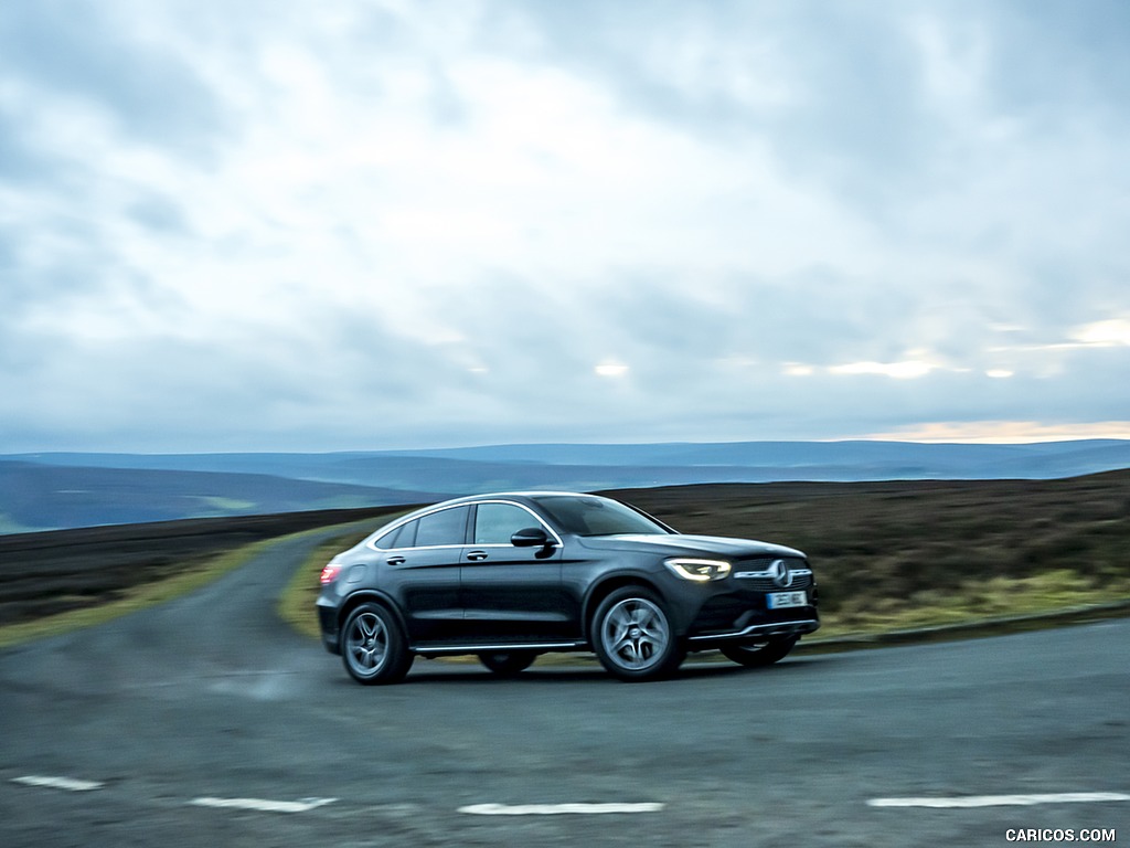 2020 Mercedes-Benz GLC Coupe (UK-Spec) - Front Three-Quarter