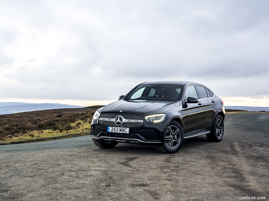 2020 Mercedes-Benz GLC Coupe (UK-Spec) - Front Three-Quarter