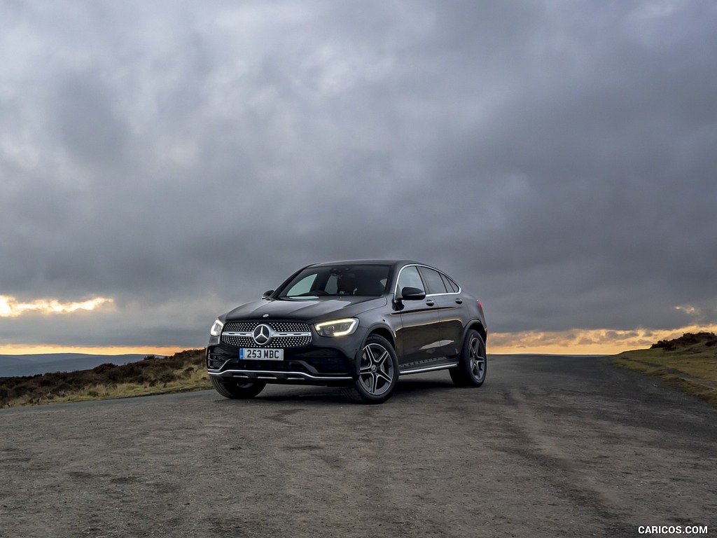 2020 Mercedes-Benz GLC Coupe (UK-Spec) - Front Three-Quarter