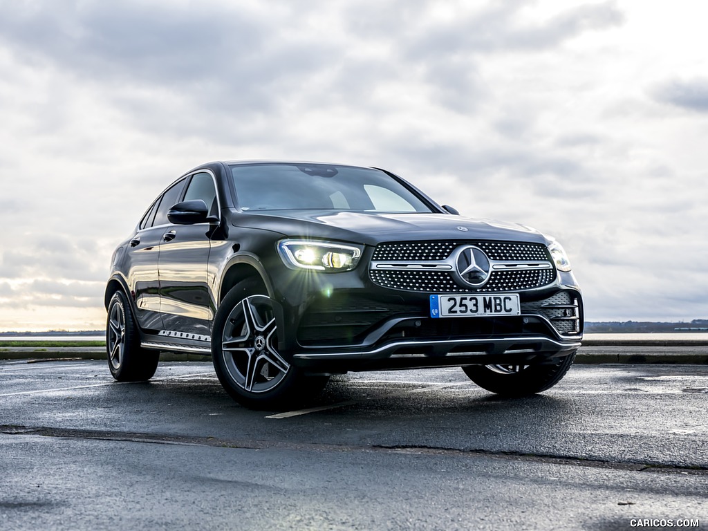 2020 Mercedes-Benz GLC Coupe (UK-Spec) - Front Three-Quarter