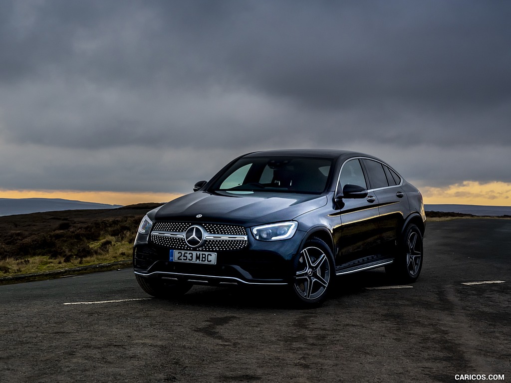 2020 Mercedes-Benz GLC Coupe (UK-Spec) - Front Three-Quarter