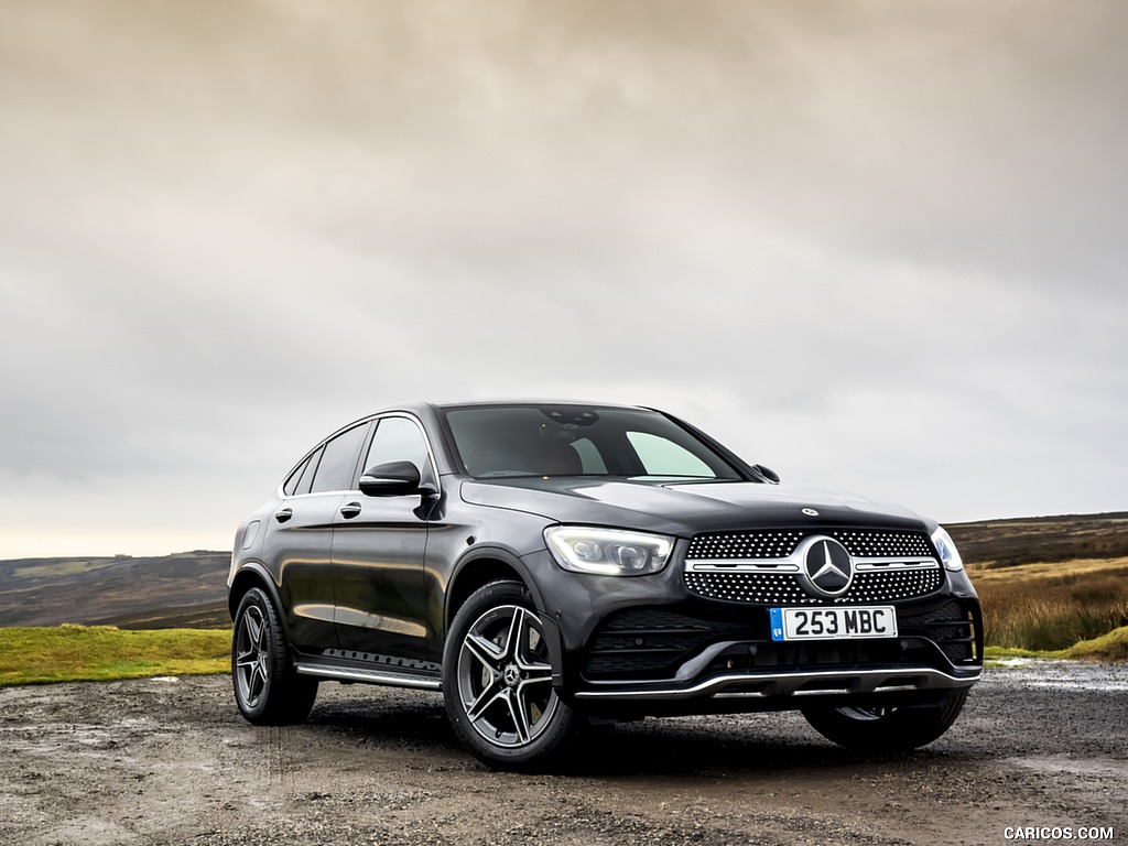 2020 Mercedes-Benz GLC Coupe (UK-Spec) - Front Three-Quarter