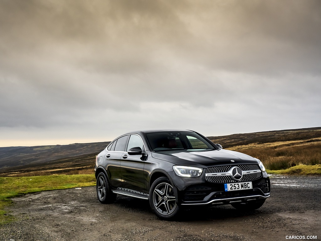 2020 Mercedes-Benz GLC Coupe (UK-Spec) - Front Three-Quarter