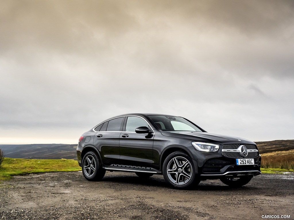 2020 Mercedes-Benz GLC Coupe (UK-Spec) - Front Three-Quarter