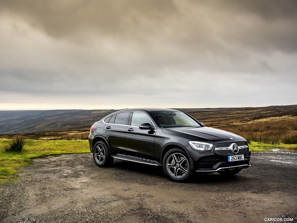 2020 Mercedes-Benz GLC Coupe (UK-Spec) - Front Three-Quarter