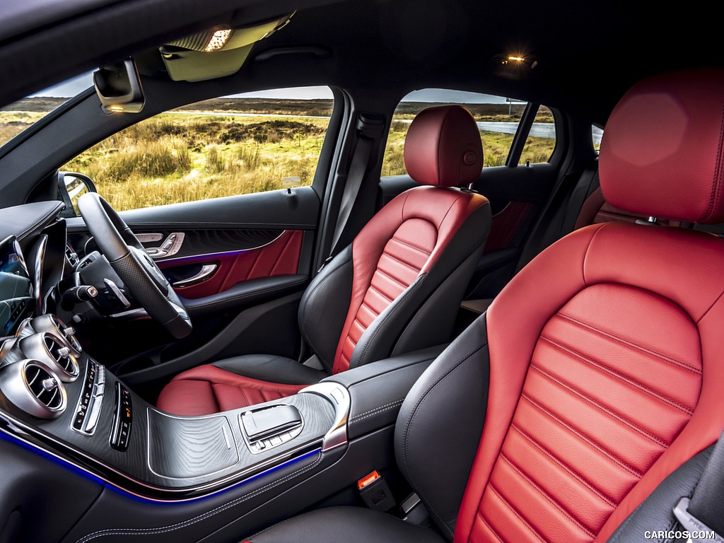 2020 Mercedes-Benz GLC Coupe (UK-Spec) - Interior, Front Seats