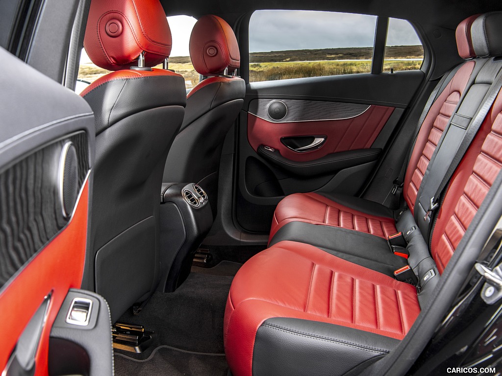 2020 Mercedes-Benz GLC Coupe (UK-Spec) - Interior, Rear Seats