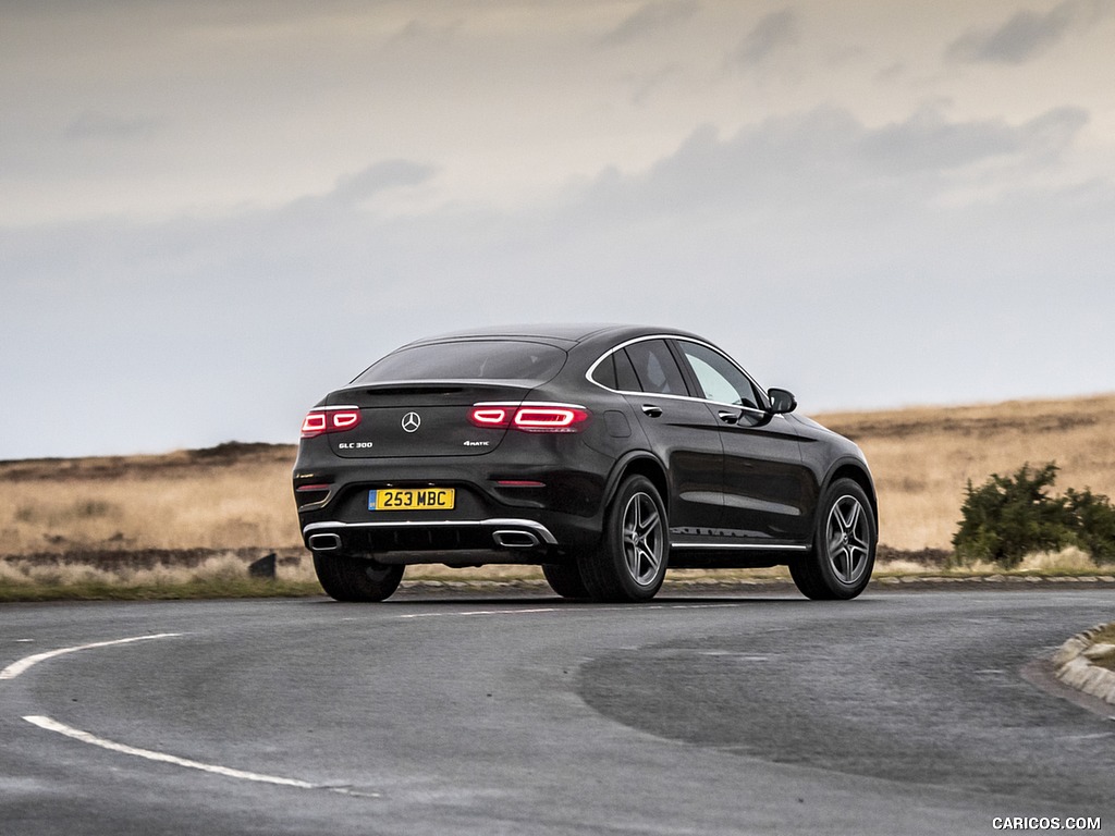 2020 Mercedes-Benz GLC Coupe (UK-Spec) - Rear Three-Quarter