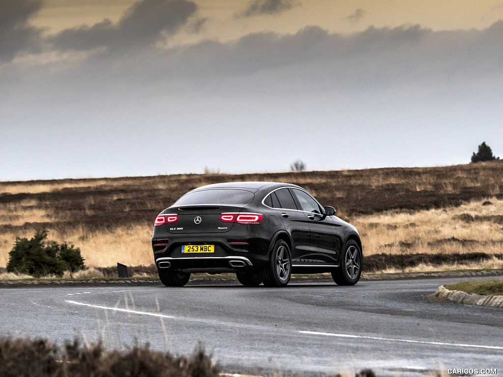 2020 Mercedes-Benz GLC Coupe (UK-Spec) - Rear Three-Quarter