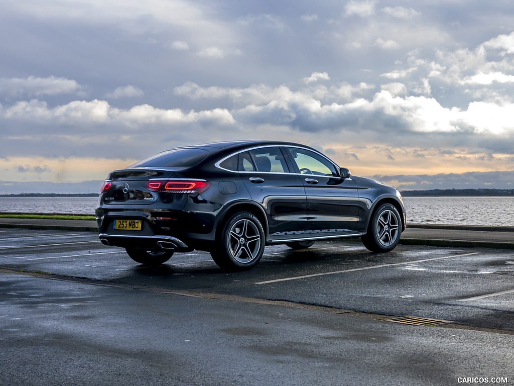 2020 Mercedes-Benz GLC Coupe (UK-Spec) - Rear Three-Quarter