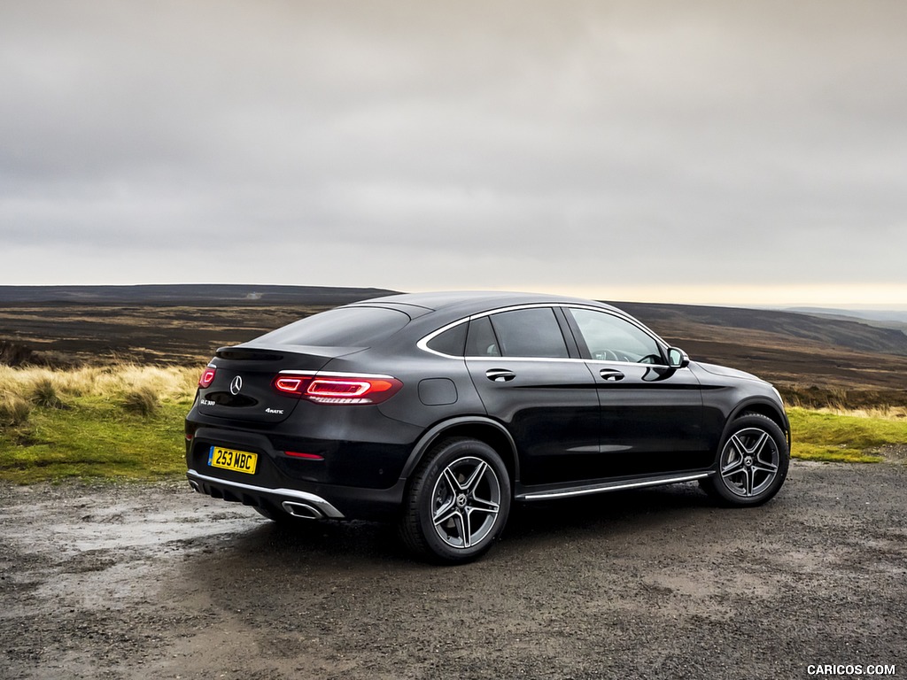 2020 Mercedes-Benz GLC Coupe (UK-Spec) - Rear Three-Quarter