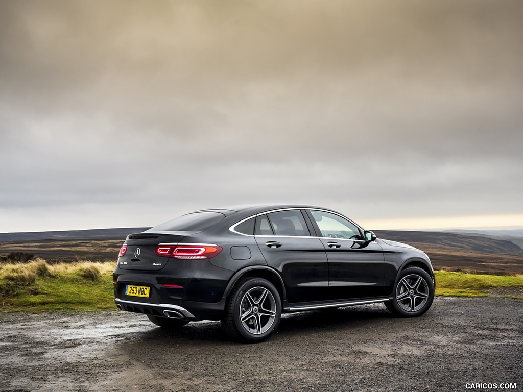 2020 Mercedes-Benz GLC Coupe (UK-Spec) - Rear Three-Quarter