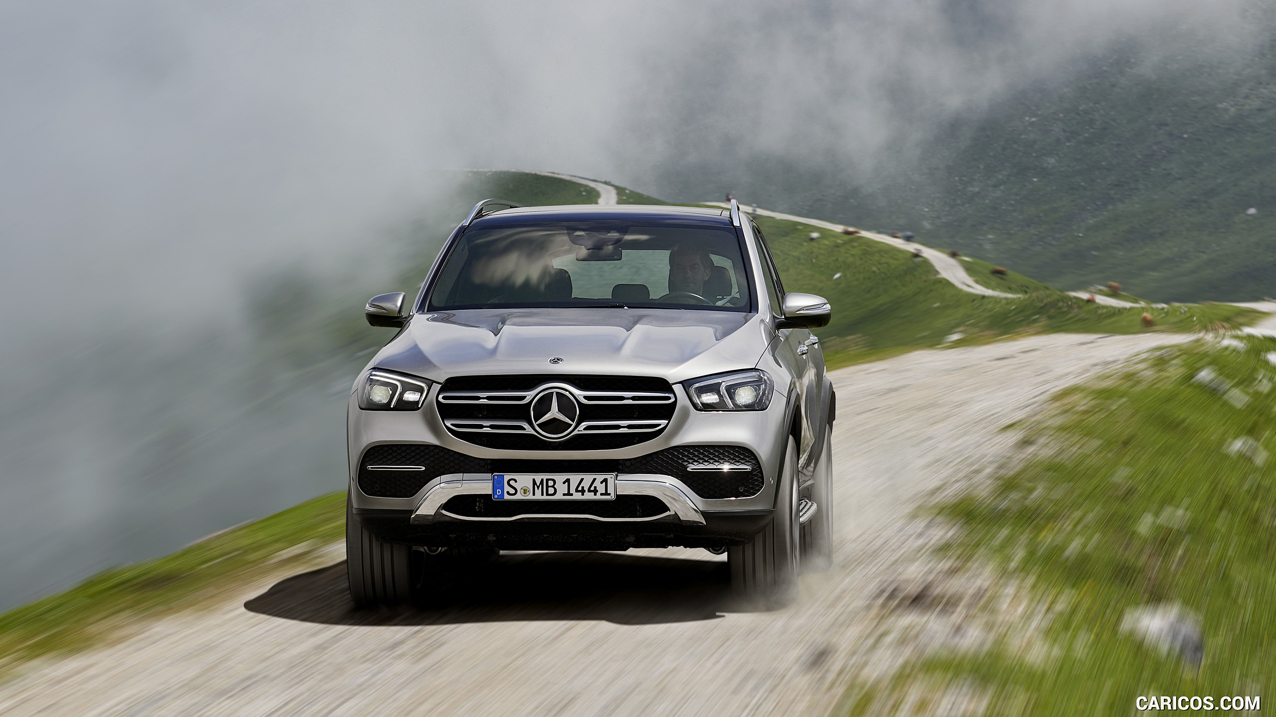 2020 Mercedes-Benz GLE (Color: Mojave Silver) - Front, #22 of 358