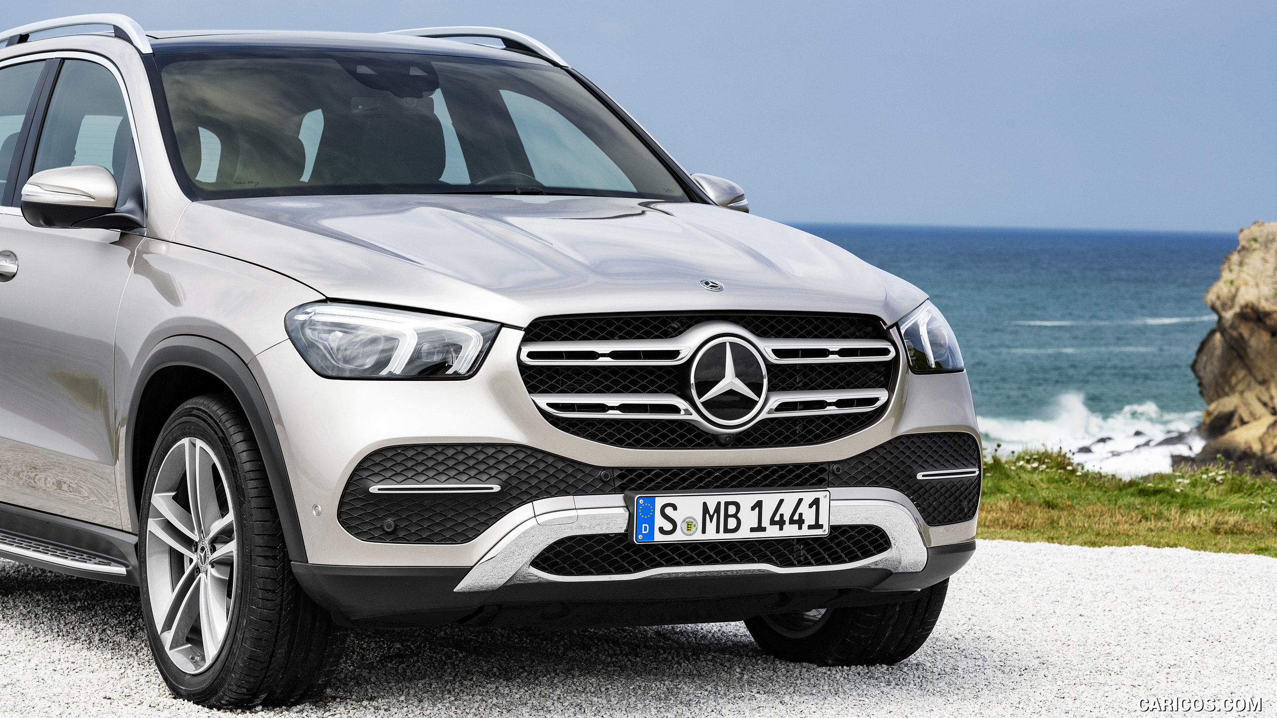 2020 Mercedes-Benz GLE (Color: Mojave Silver) - Front, #42 of 358